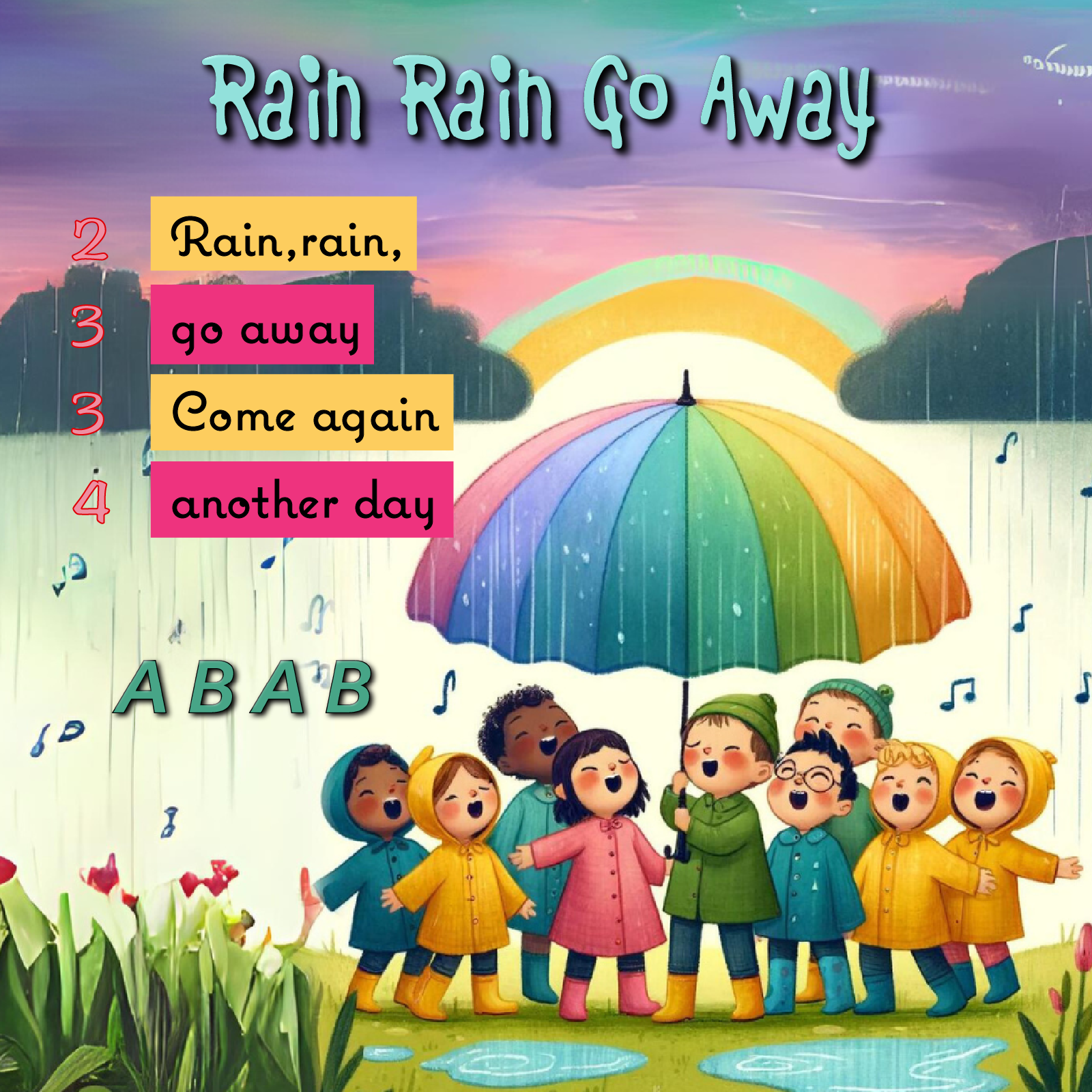 RAIN RAIN GO AWAY