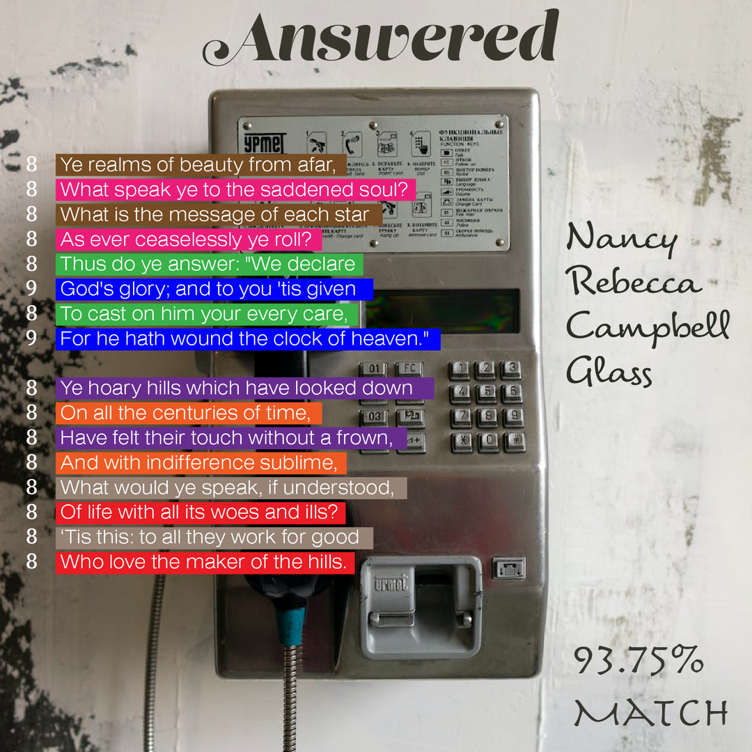Answered - Poet Tree Poetry
