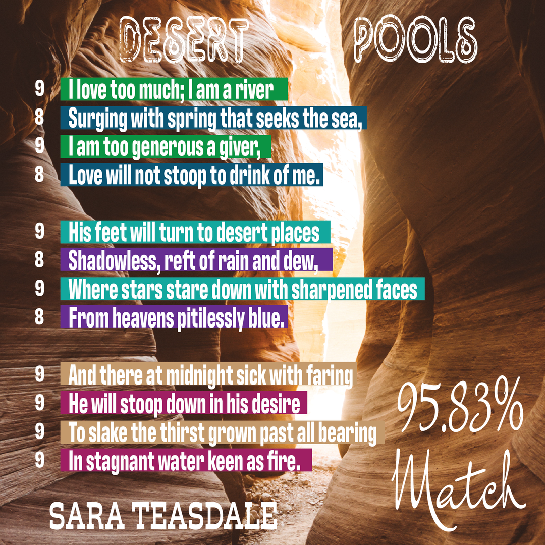 Desert Pool - Poet Tree Poetry