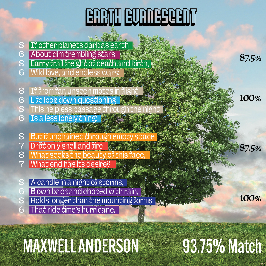 Earth Evanescent - Poet Tree Poetry