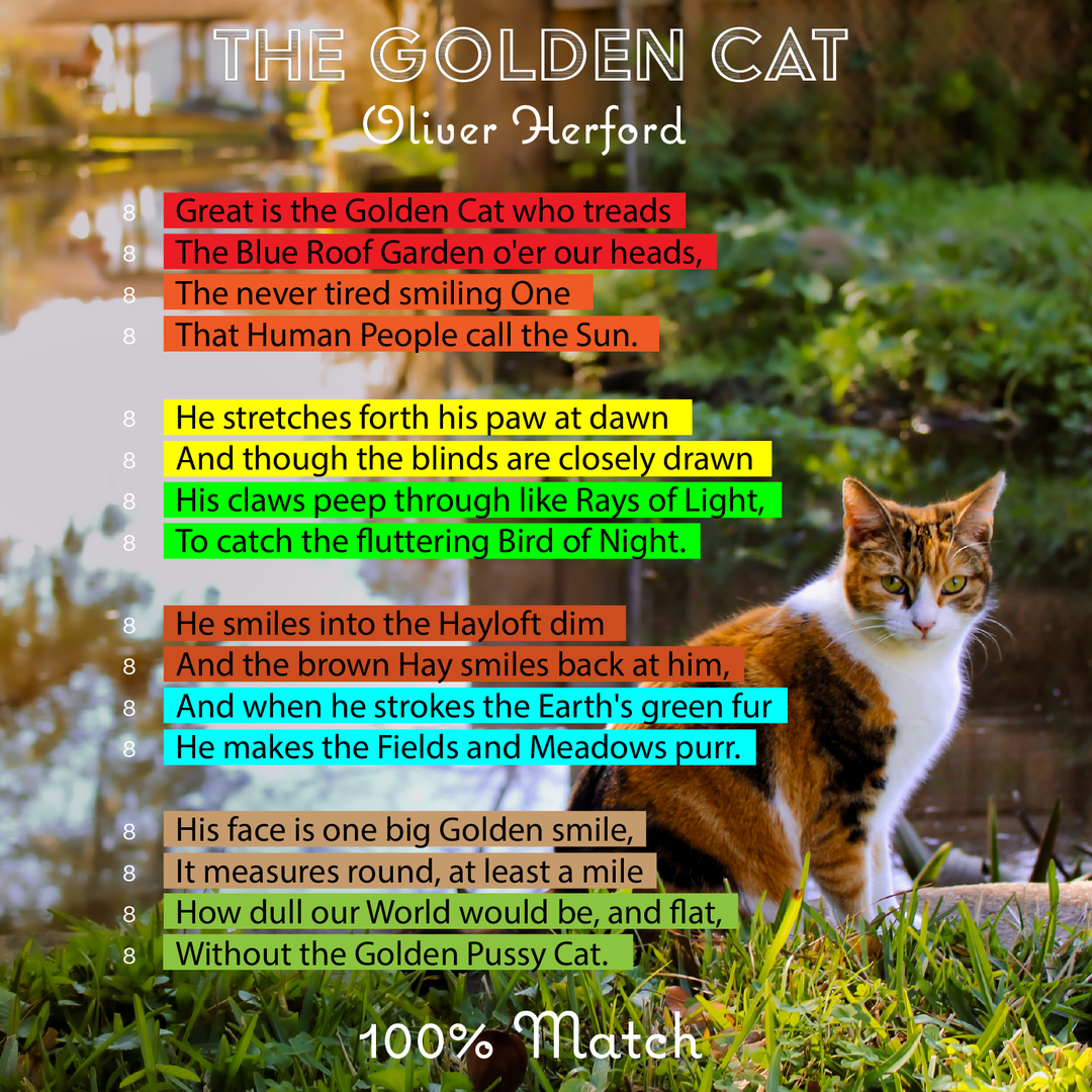 The Golden Cat - Poet Tree Poetry