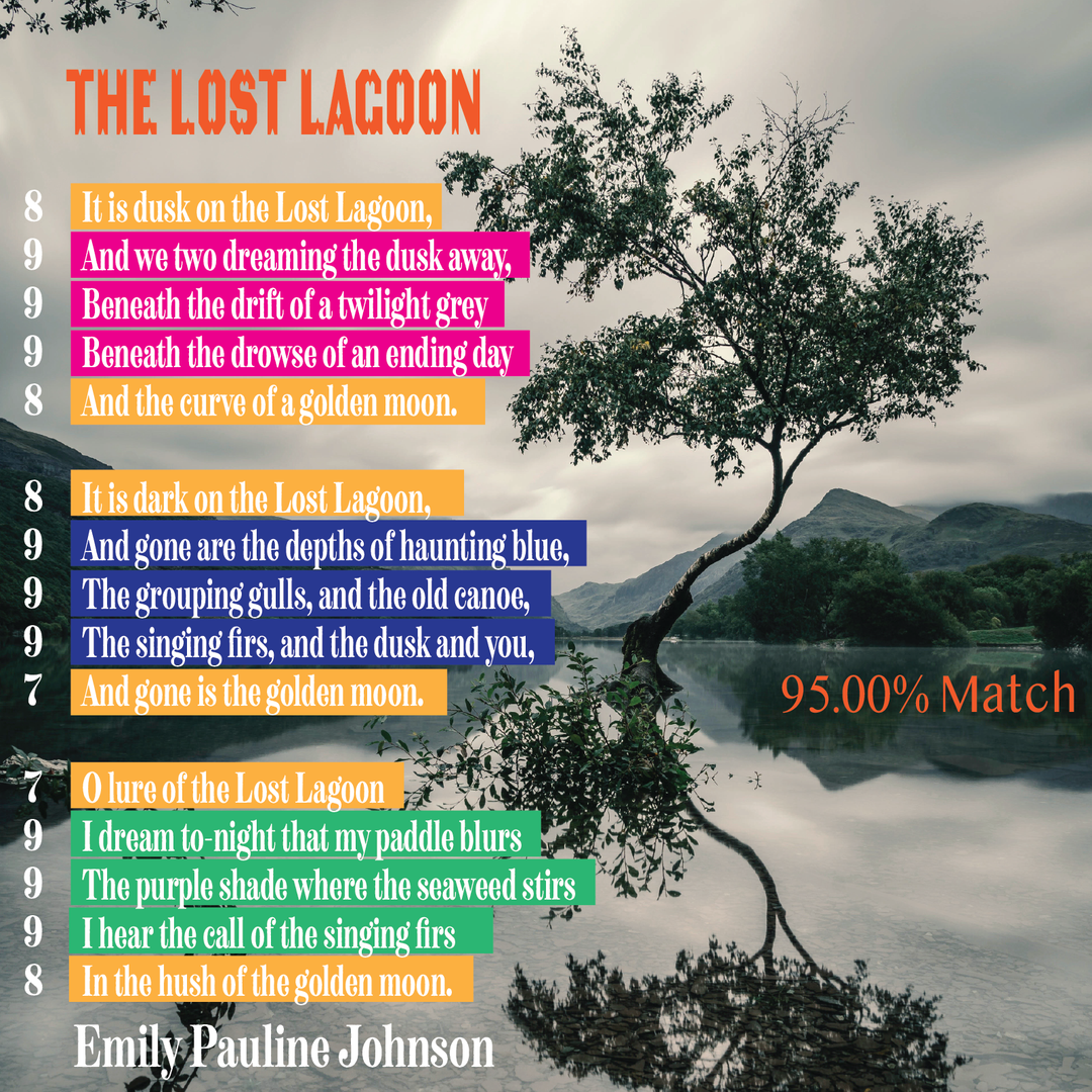 The Lost Lagoon - Poet Tree Poetry