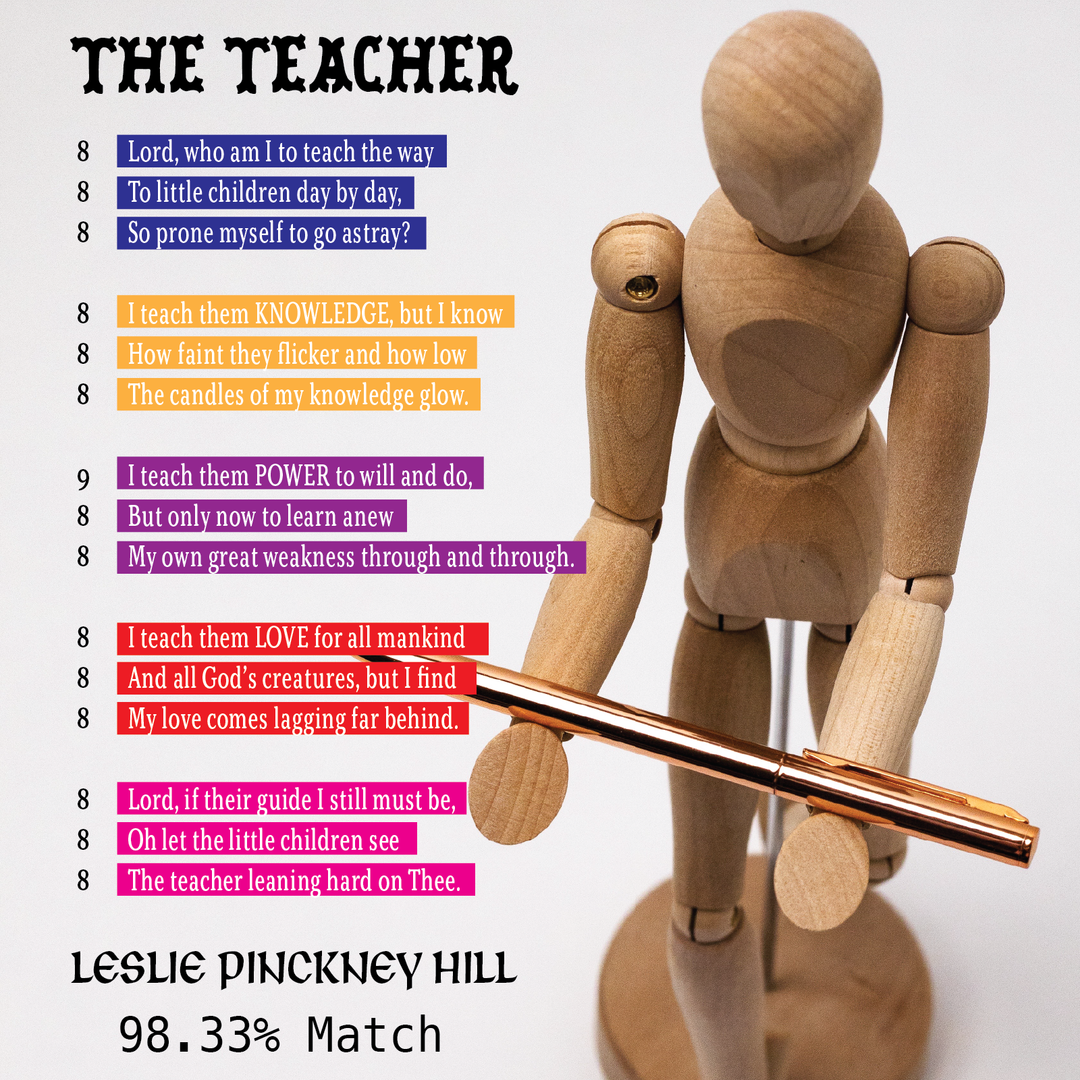 The Teacher - Poet Tree Poetry