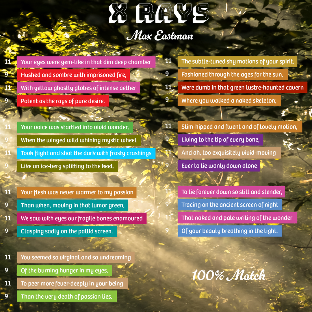 X-Rays - Poet Tree Poetry