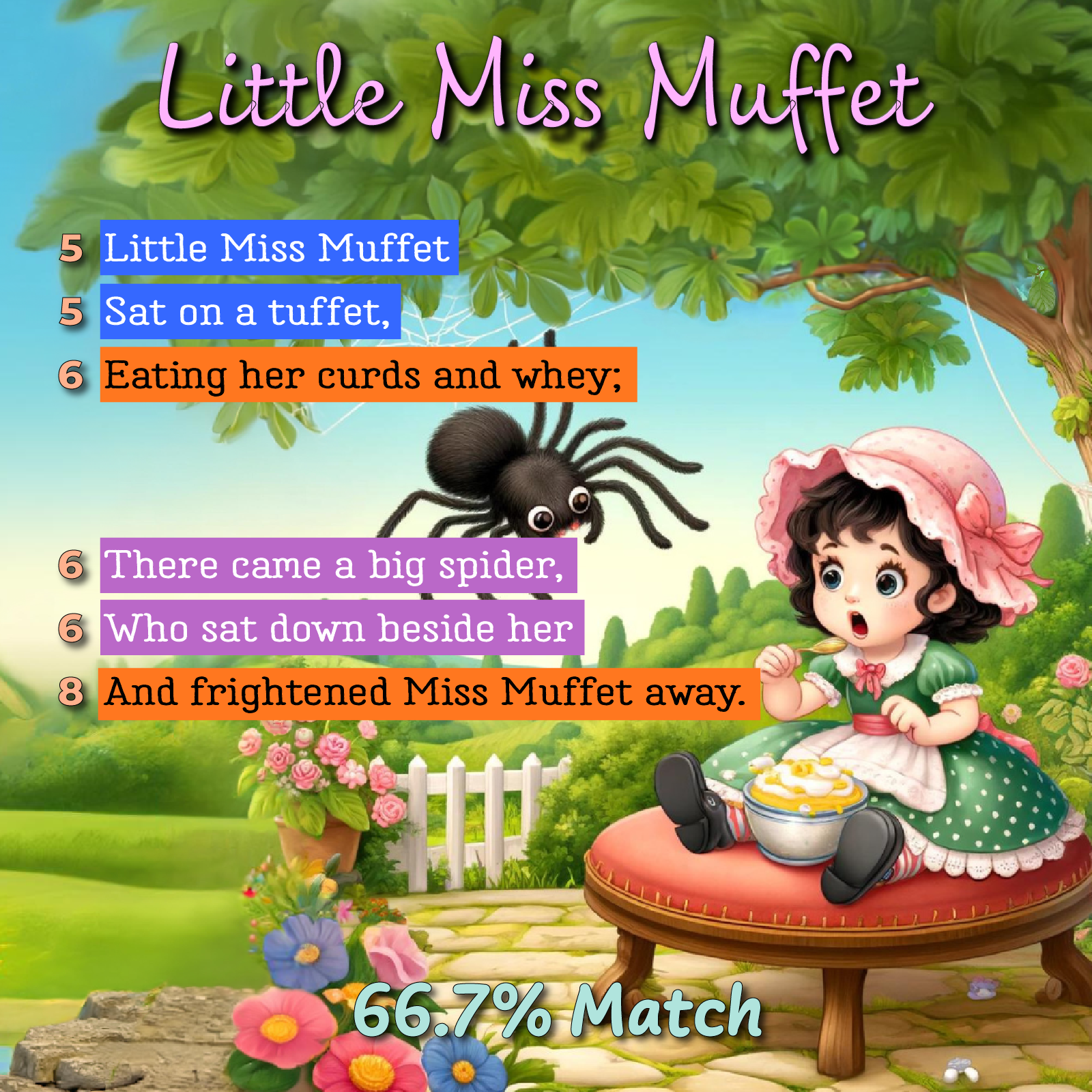 LITTLE MISS MUFFET