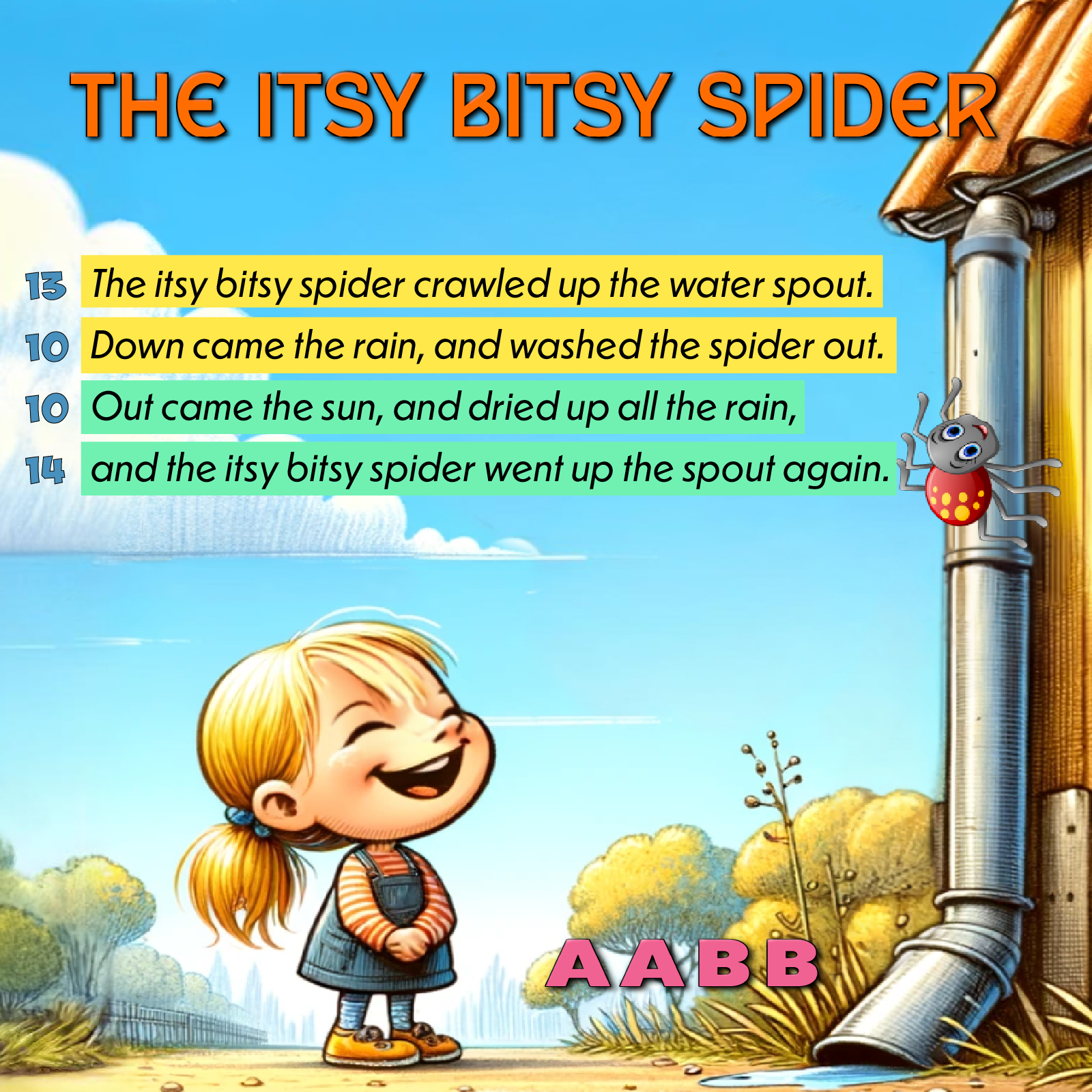 ITSY BITSY SPIDER