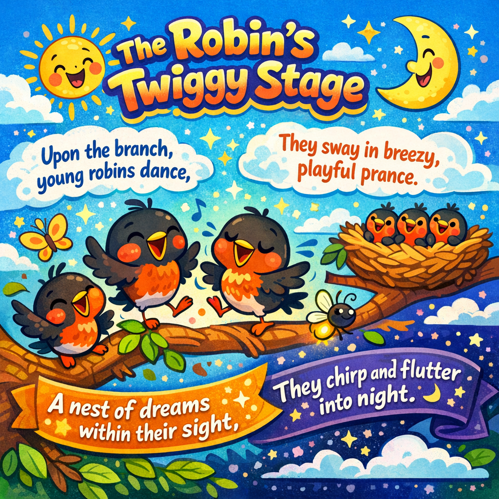 The Robin's Twiggy Stage