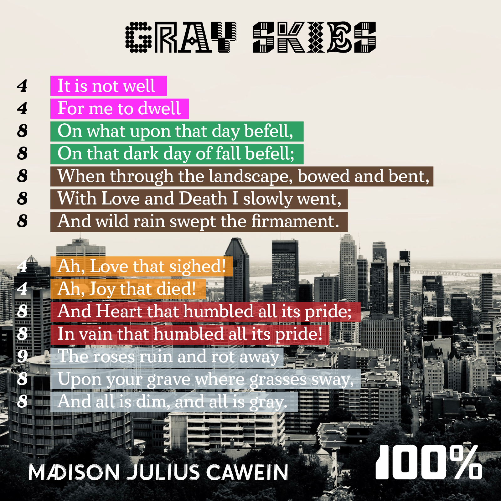 Grey Skies - Poet Tree Poetry