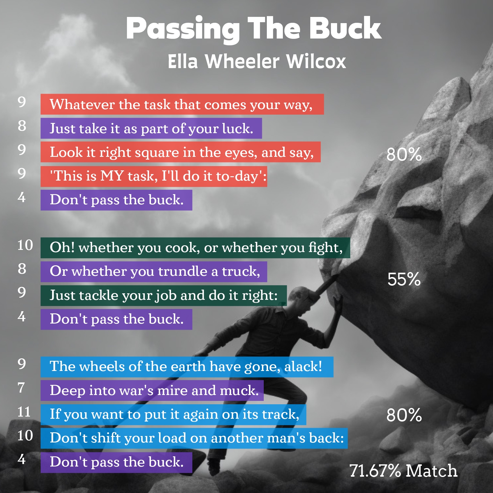 Passing the Buck - Poet Tree Poetry