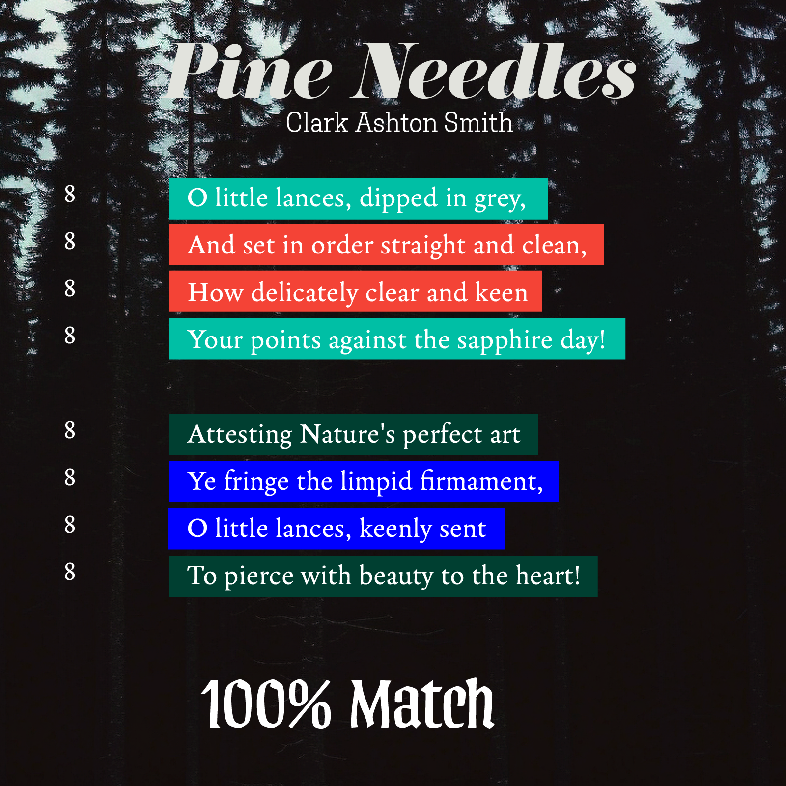 Pine Needles - Poet Tree Poetry
