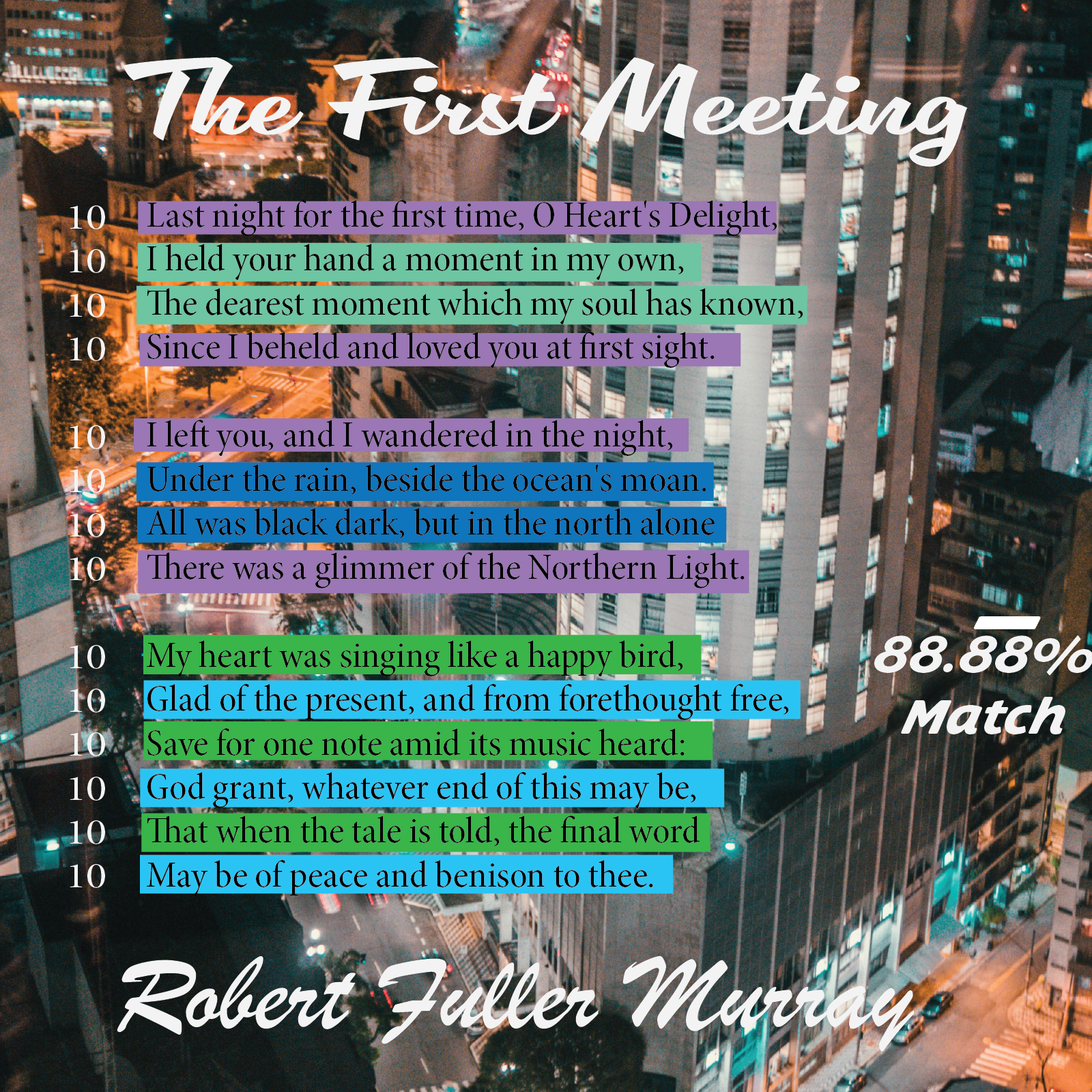 The First Meeting - Poet Tree Poetry